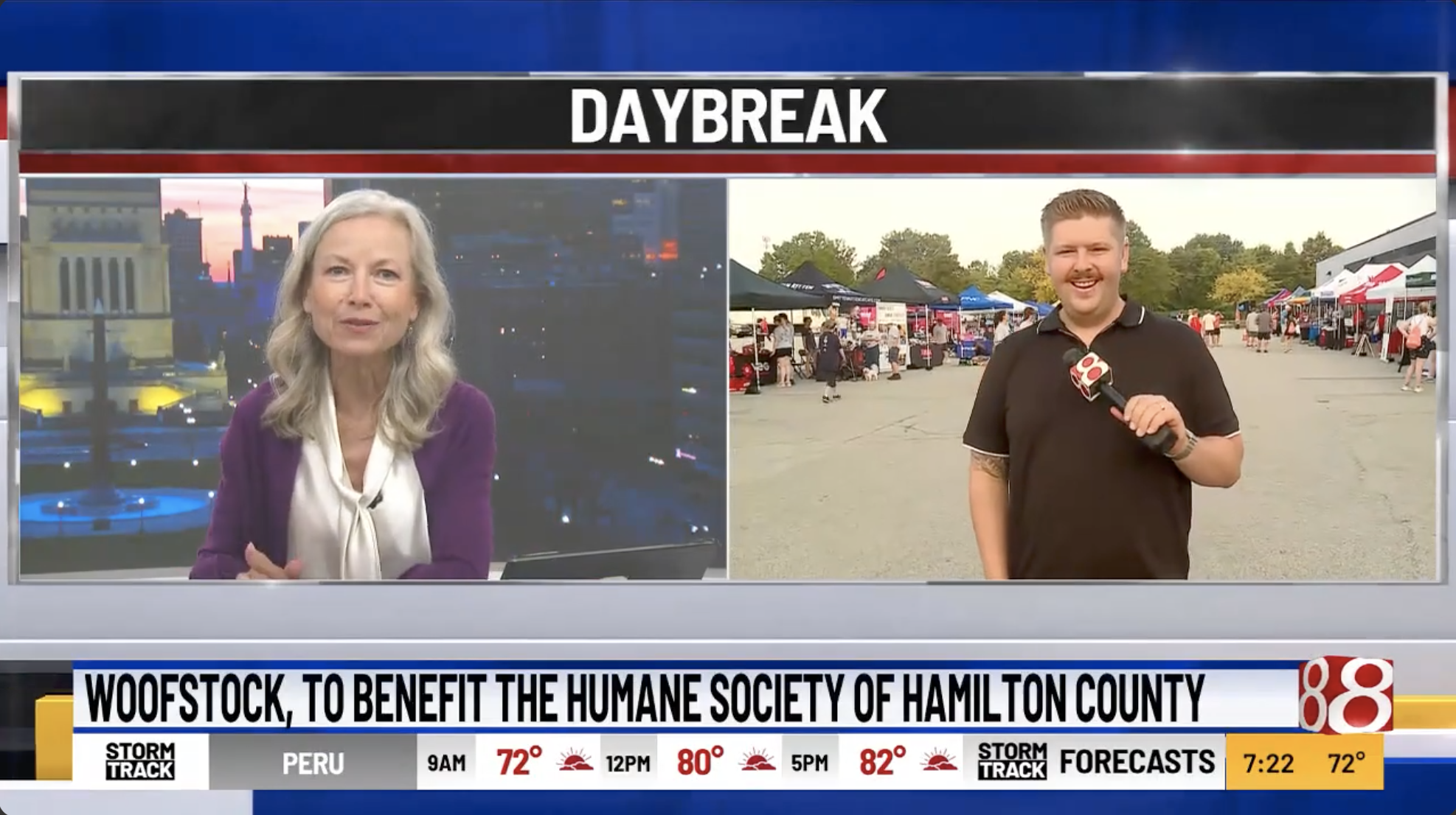 Woofstock WISH TV segment