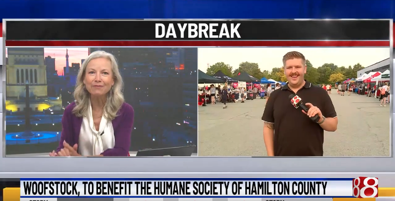 WISH-TV Daybreak Woofstock